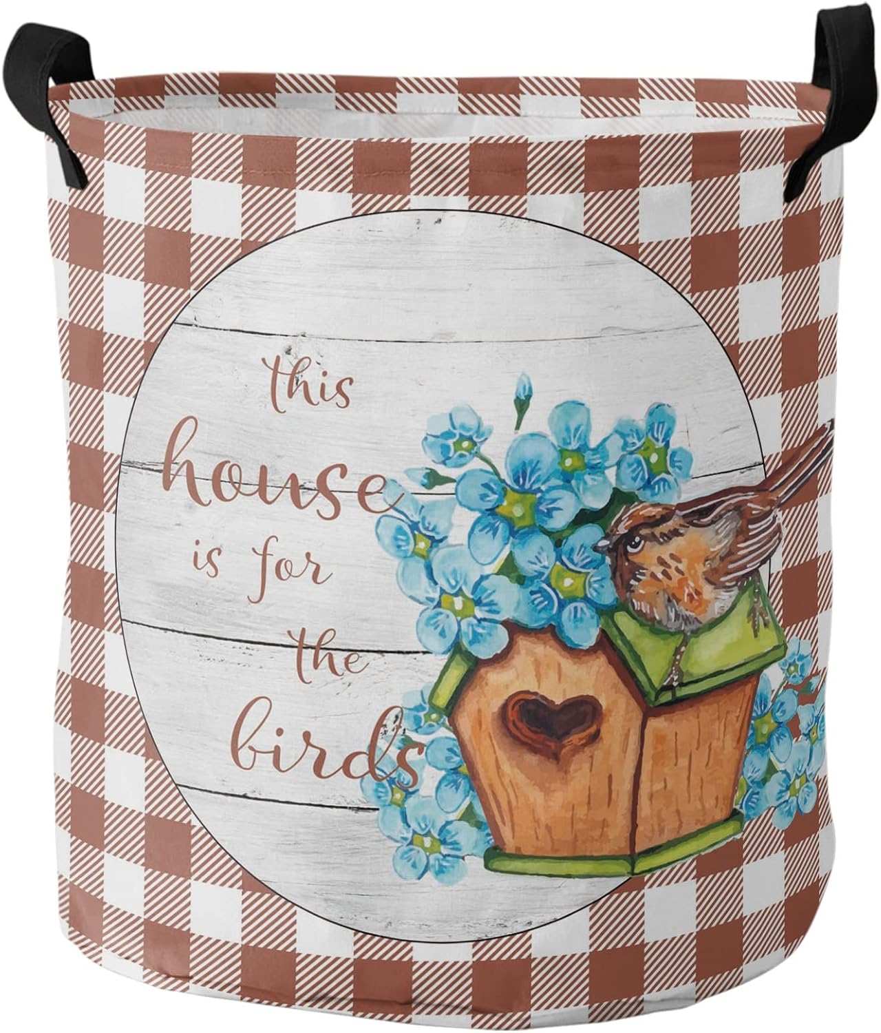 Spring Laundry Basket Bathroom Organizer Foldable Hamper for Dirty Clothing Storage Baskets