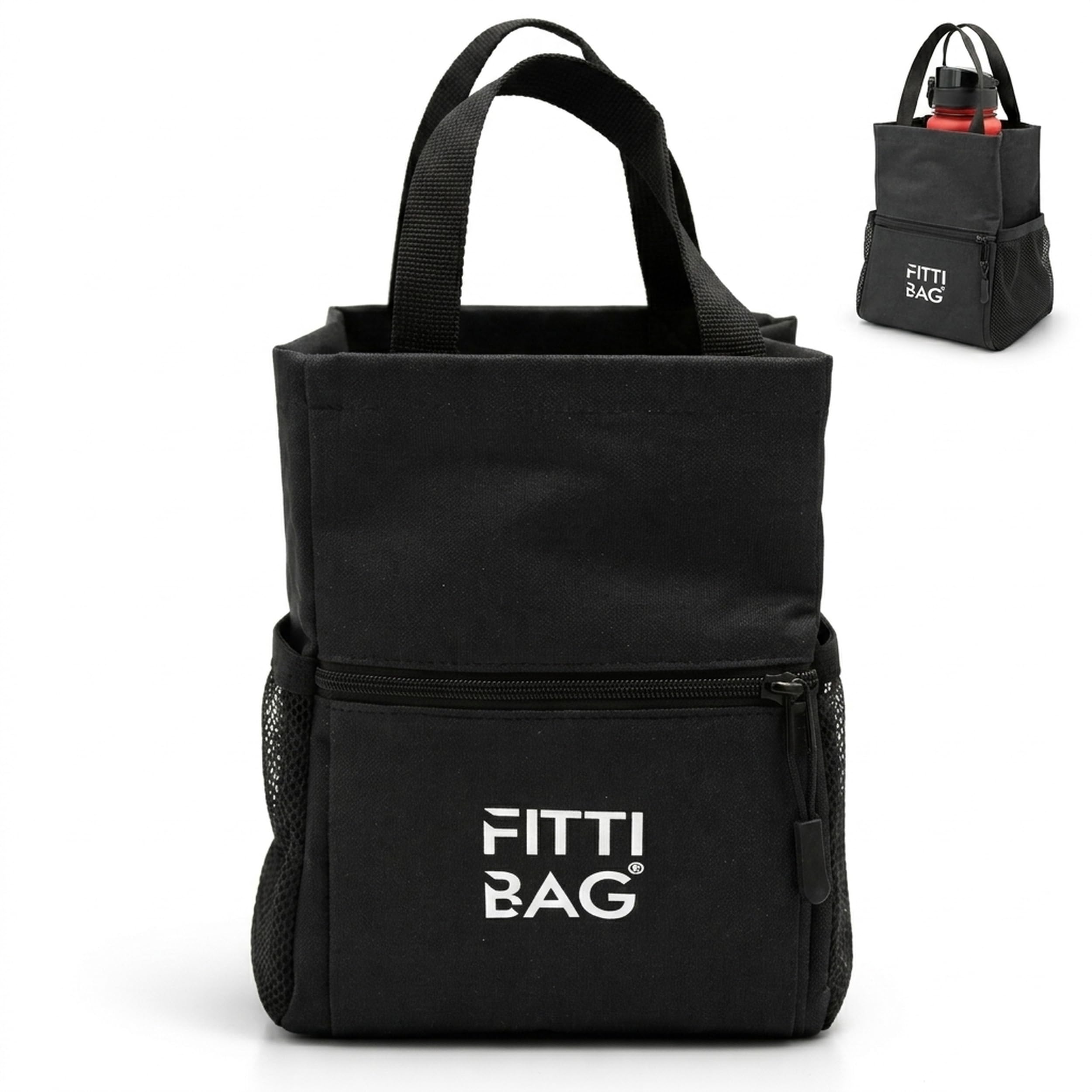 Gym Tasche klein Fitnessstudio Organizer für Handy, Schlüssel & Zubehör – kompakte Sporttasche mit Trinkflaschenfach für dein Training