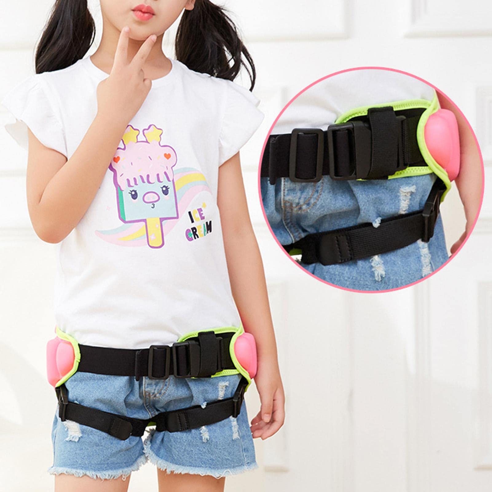 Pad Per Pattinaggio Per Bambini, Equipaggiamento Protettivo Per Sci Addensato Pantaloni Anticaduta Per Skateboard Cuscinetto Anticaduta, Cuscinetto Protettore Per Anca Per Bambini
