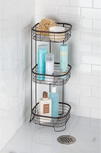 Miniatura 4 de iDesign Forma - Estantería esquinera de metal para ducha, estante de baño para champú, acondicionador