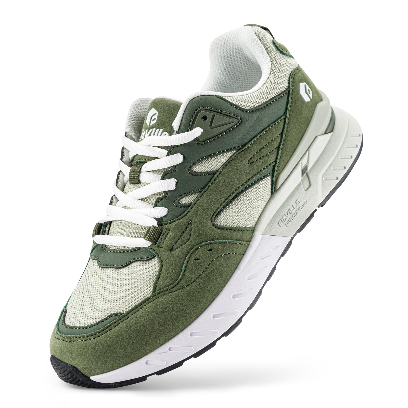 FitVille Scarpe da Ginnastica Donna Larghezza Ampia, Comode per Camminata e Jogging - Leggere Scarpe Sportive Fitness per Piedi Larghi