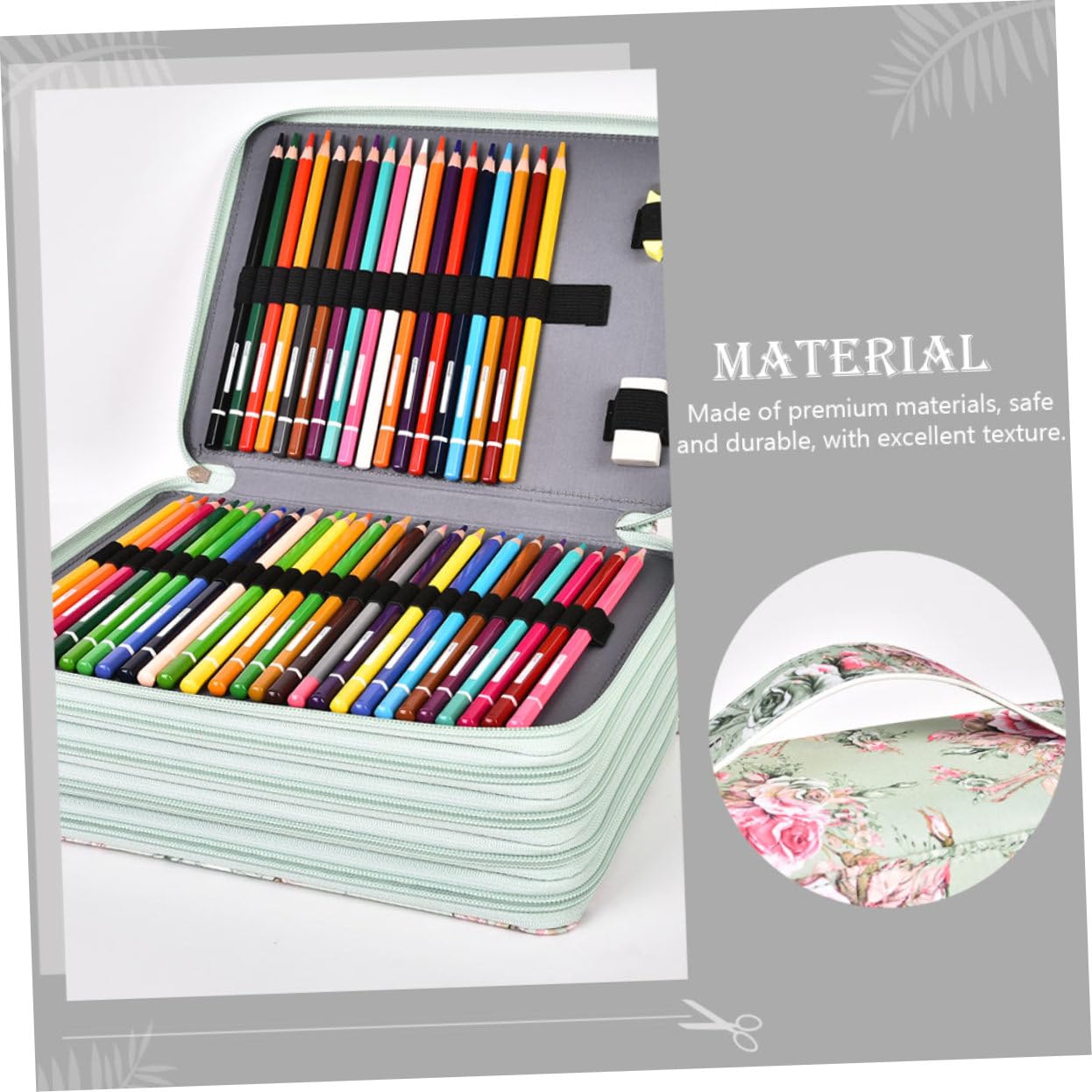 Astuccio Portamatite da Scomparti Astuccio per Cancelleria Materiale Pu