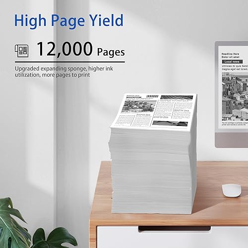 Vista 56 de 137 Cartucho de tóner de repuesto para Canon 137 CRG137 9435B001AA para usar con impresora ImageClass D570 LBP151dw MF216n MF236n MF232W MF227dw