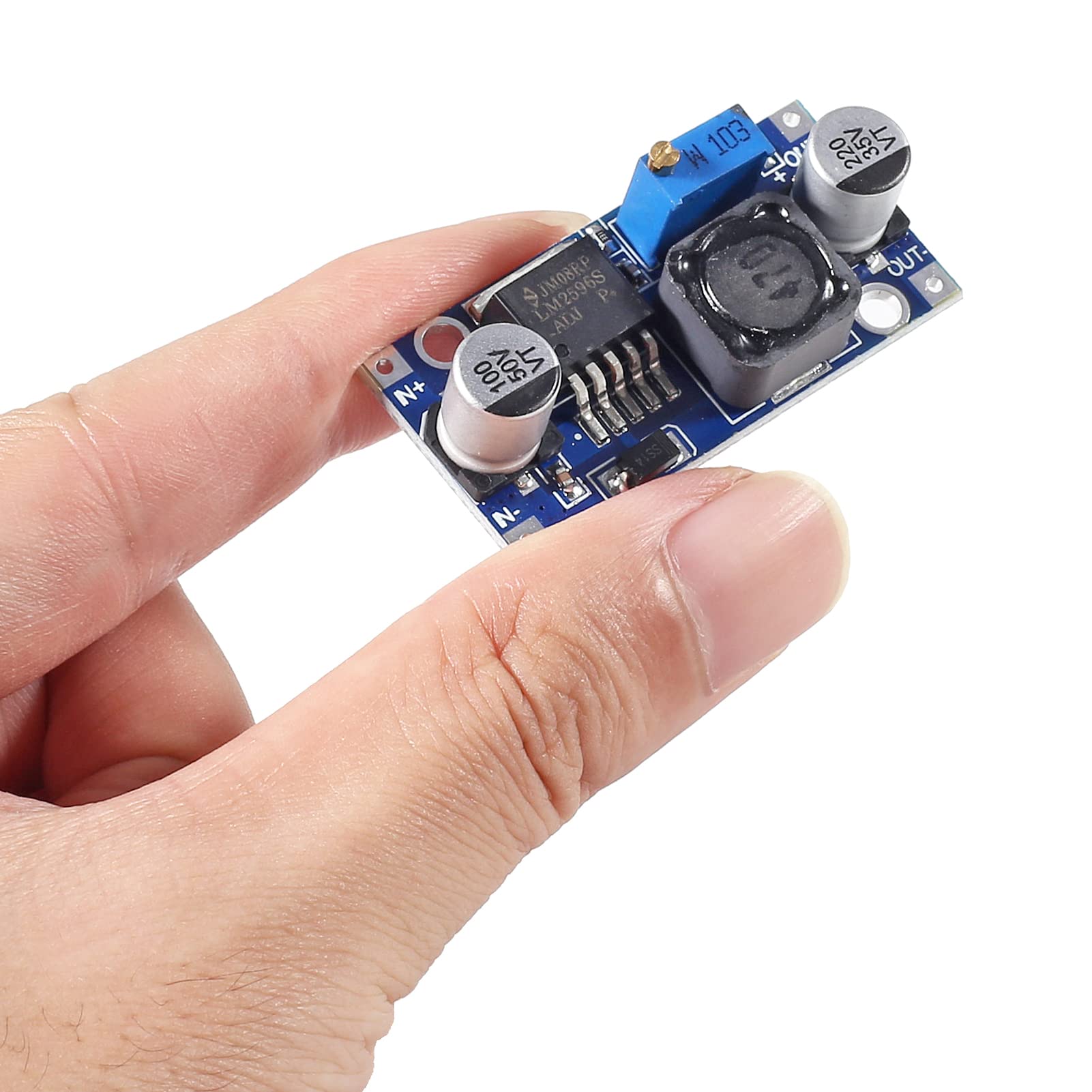 6-Pack Buck Converter Module – DC-DC Voltage Step Down Regulator 3.2-35V To 1.25-30V, 3A Max 2 thumbnail image