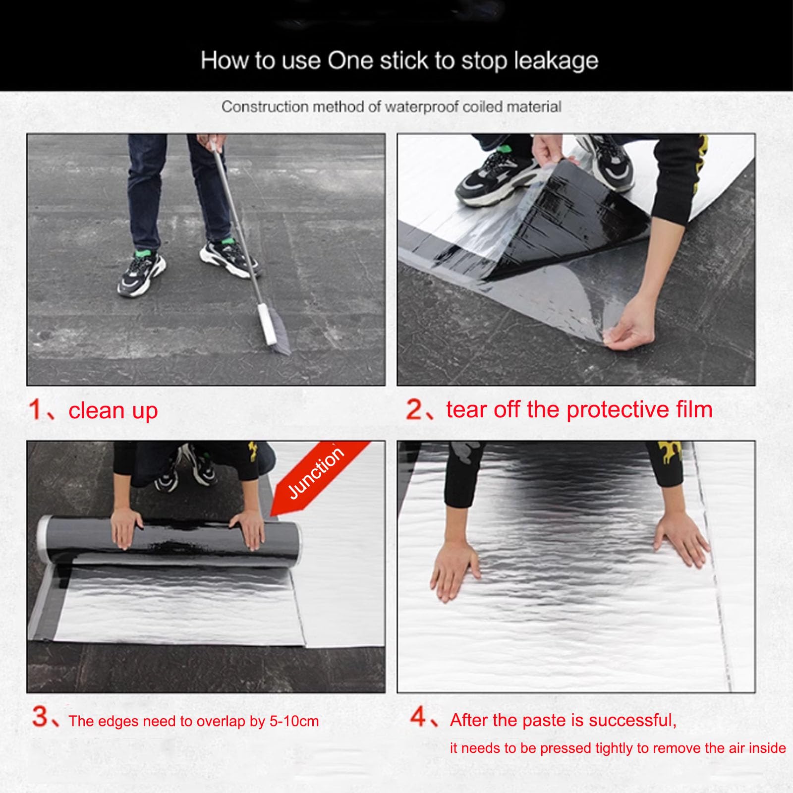Cinta Impermeable Autoadhesiva para Casas,Tela Asfaltica de Aluminio para Aislante Sellador,para Goteras,Grietas Superficiales,Huecos en el Marco de la Ventana,Personalizable (1x2m)