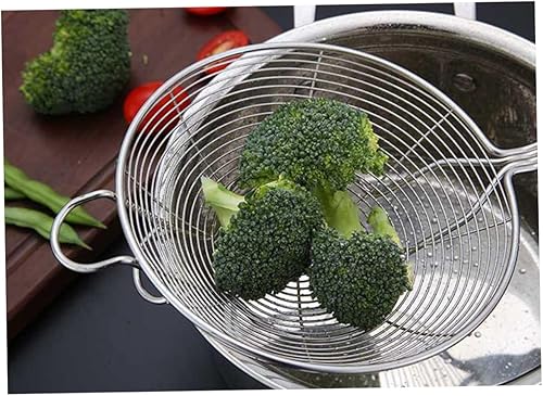 Miniatura 5 de Cuchara colador Colador Cuchara Colador de malla fina Colador Cuchara grande Skimmer Cuchara Colador de Pasta Colador de Alambre Cuchara Desnatadora