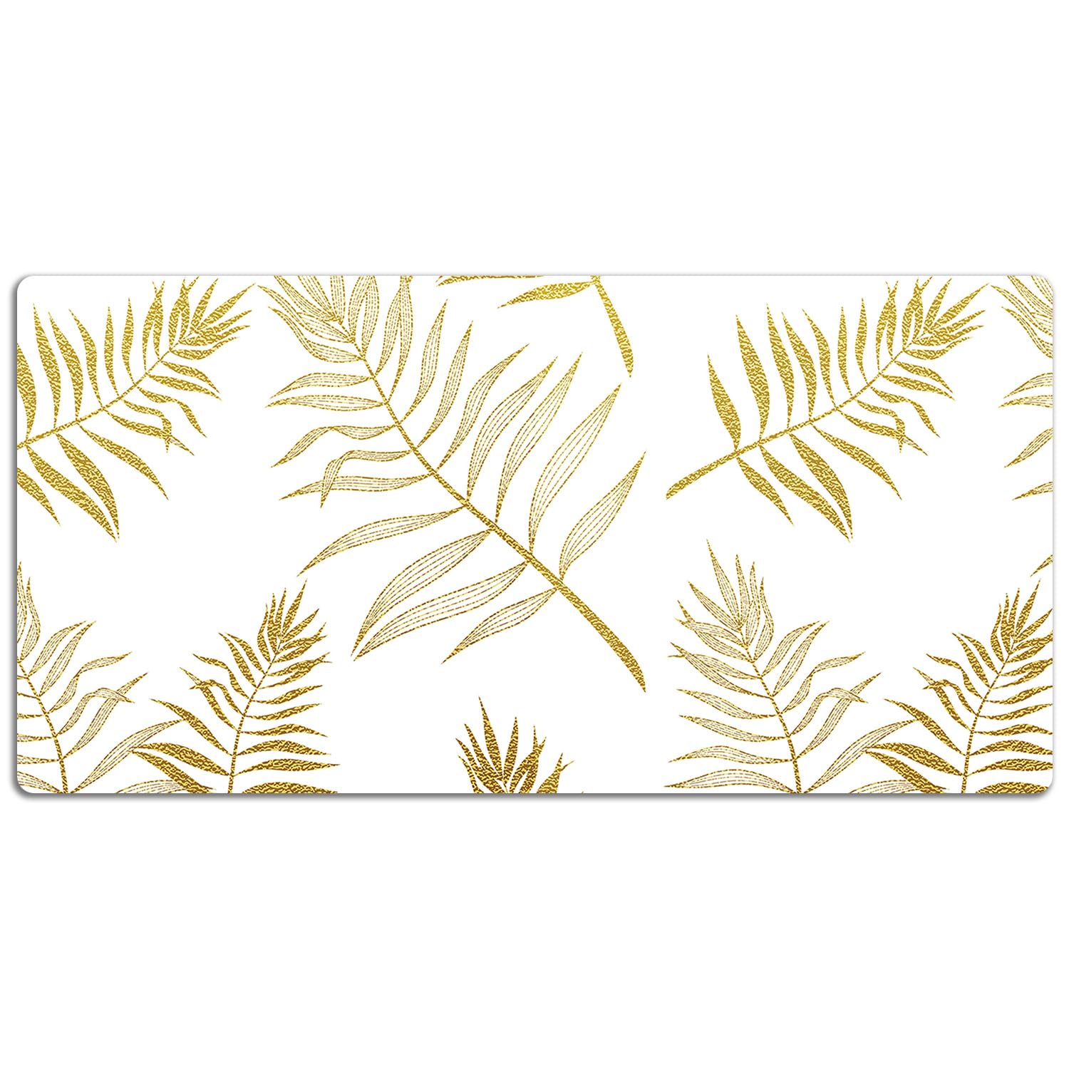 Sottomano da Scrivania 120x60 cm per Ufficio e Casa Impermeabile Protezione e Decorazione Superficie Protettiva Antiscivolo Facile da Pulire in Vinile PVC - Bellissima flora