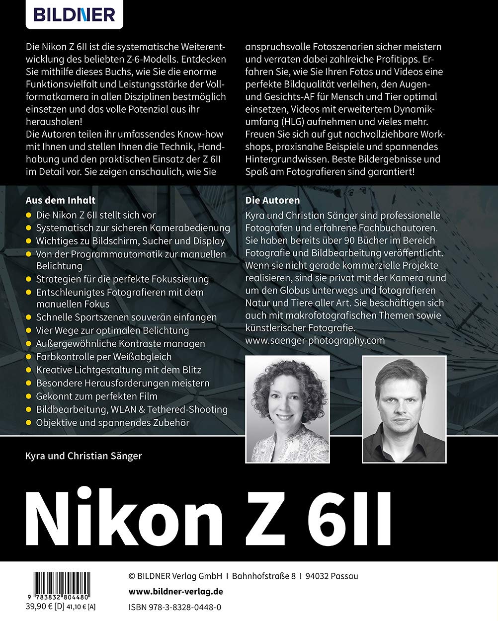 Nikon Z6 II: Das umfangreiche Praxisbuch zu Ihrer Kamera!