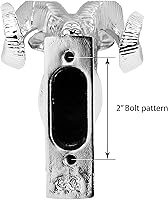 Vista 4 de Grand General 48052 adorno cromado de cabeza de carnero para baúl