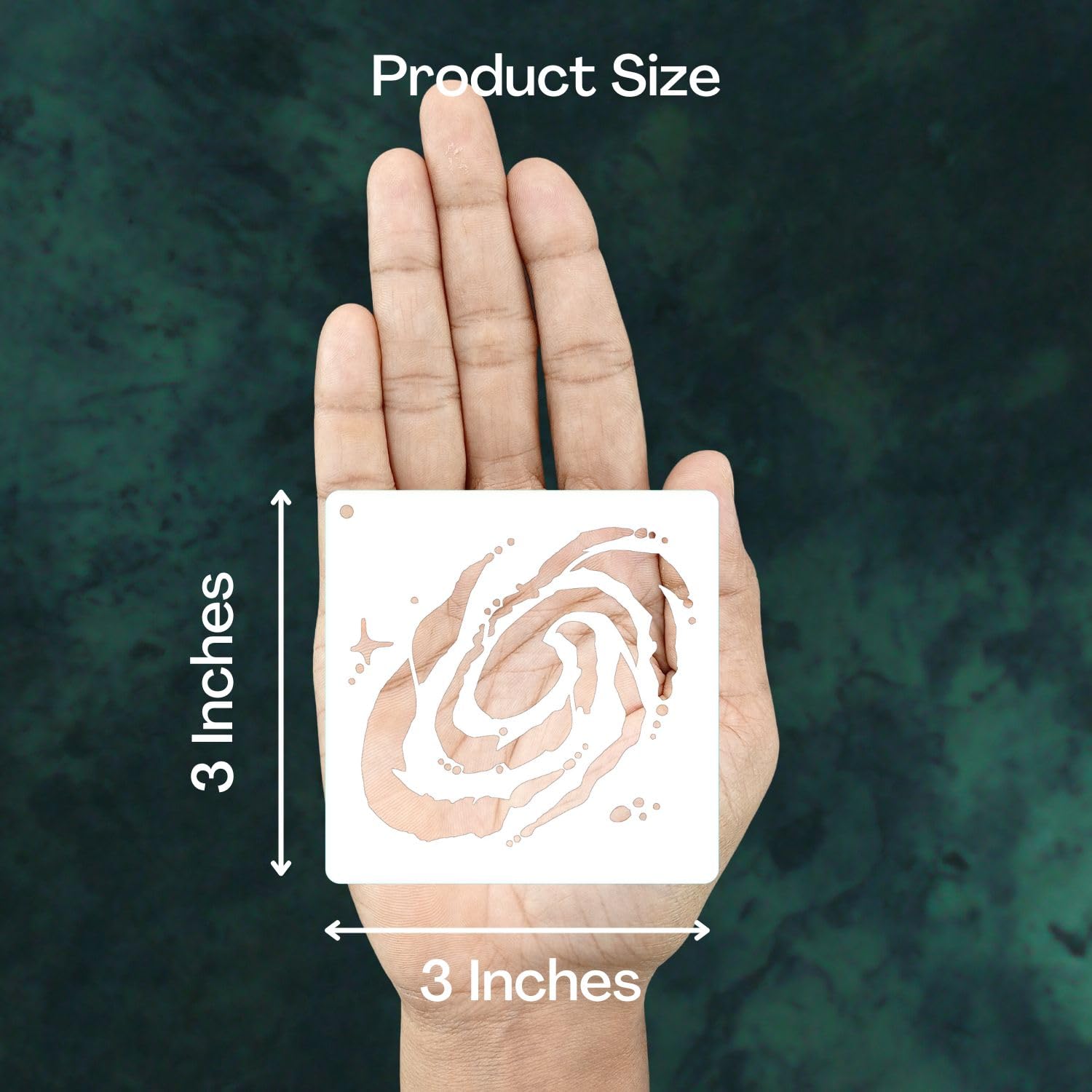 CrafTreat Reusable 36 Pieces Zodiac Sign Stencils for Painting (3x3), Sun Moon and Star Stencils Planets Solar System Constellation Stencil Moon Phase Stencil - Image 3