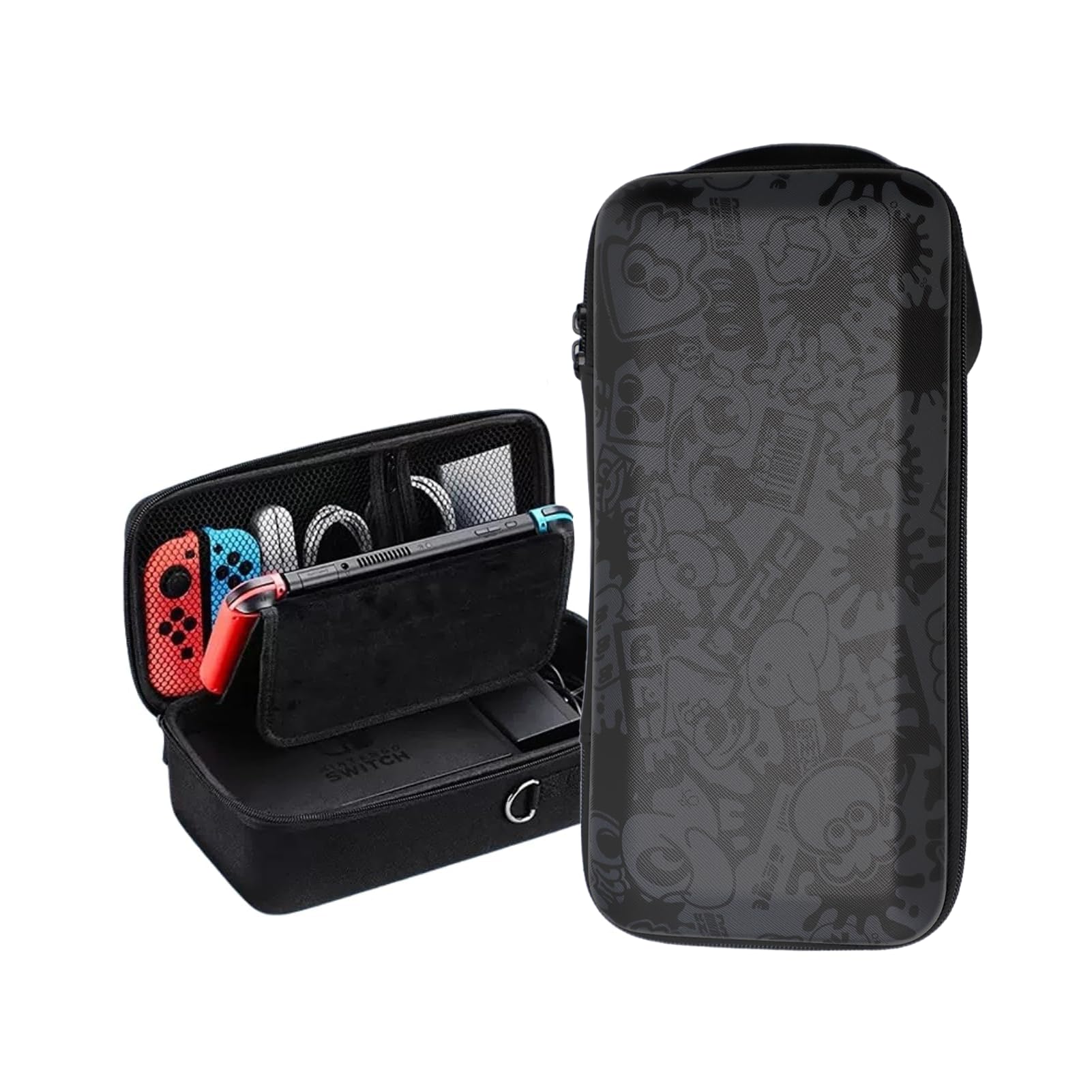 Switch OLED Carrying Storage Case For Nintendo Switch/Switch OLED Model, Large Carrying Storage Bag, Portable Travel All Protective Hard Shell Case for Nintendo Switch Console SWITCHBAG-Z2110