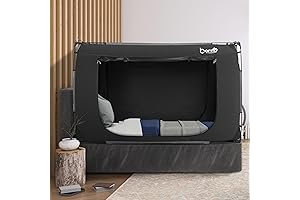 BORNA Bed Canopy Bed Tent for Kids Twin Size, Portable Dream Tents