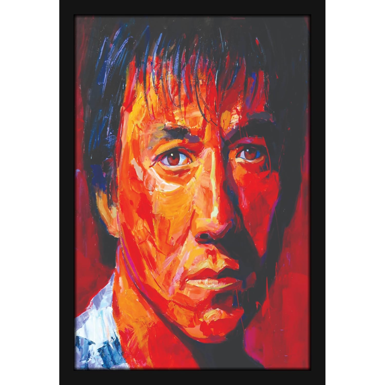 Mad Masters Jackie Chan Comic Martial Karate Actor Painting Photo
