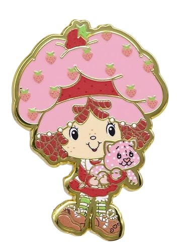 Strawberry Shortcake w/Custard Enamel Pin | Official Licensed Merchandise