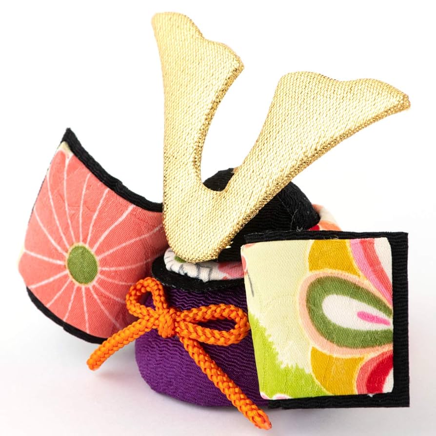 Amazon | 五月人形 兜 鯉のぼり コンパクト ミニ ちりめん 白木