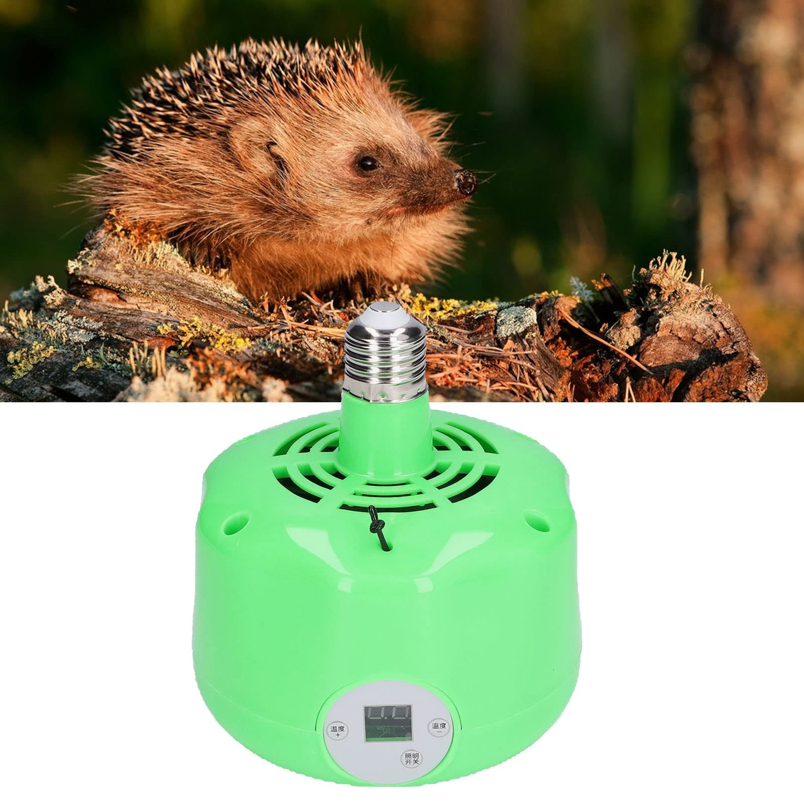 Pilipane E27 Lampada di riscaldamento Regolabile Controllo termostatico Farm Luce calda per pollame di pollo 220V
