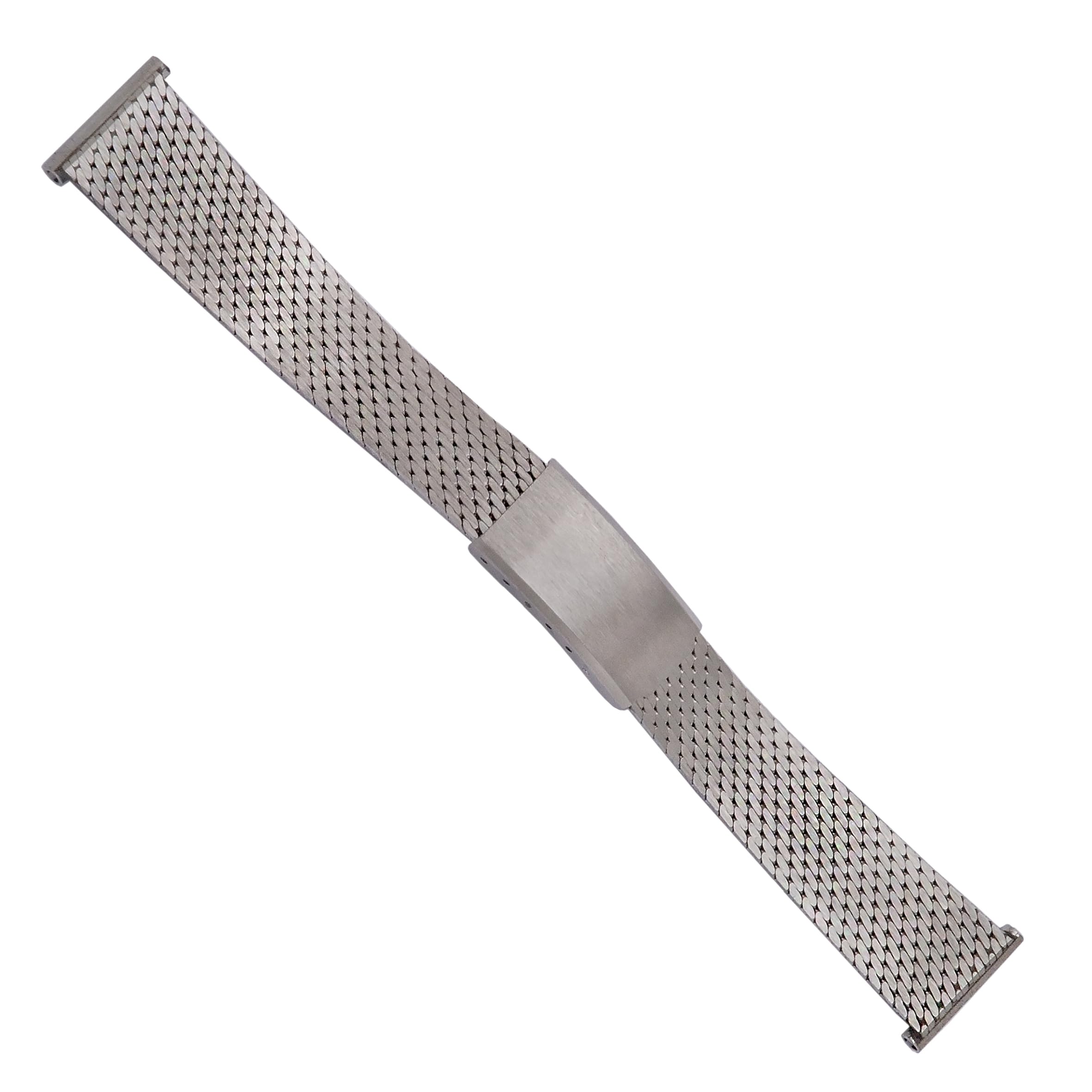 Strap bracelet de relojeria antigua de 18mm para restaurar cronógrafos de época 7