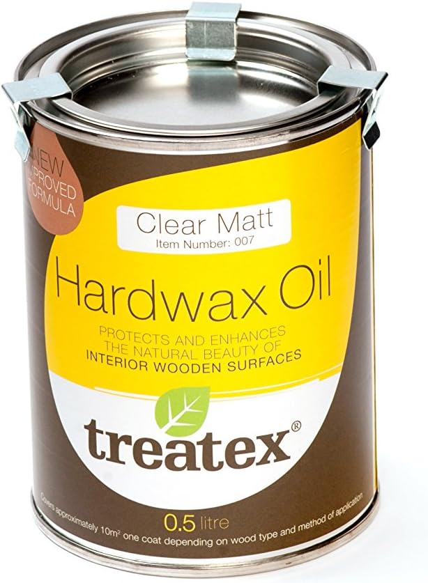 Treatex Matt 007 Hard Wax Oil 0.5 Litre Tin