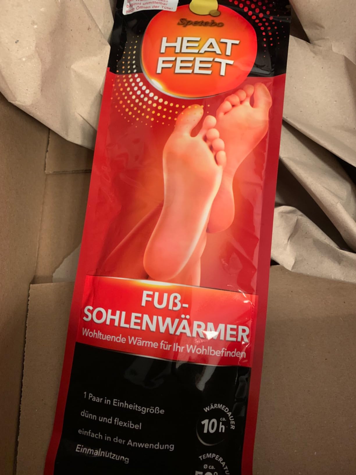 2 Paar Thermo Einlegesohlen Größe 46 - Winter Einlagen Mit Aluminiumfolie