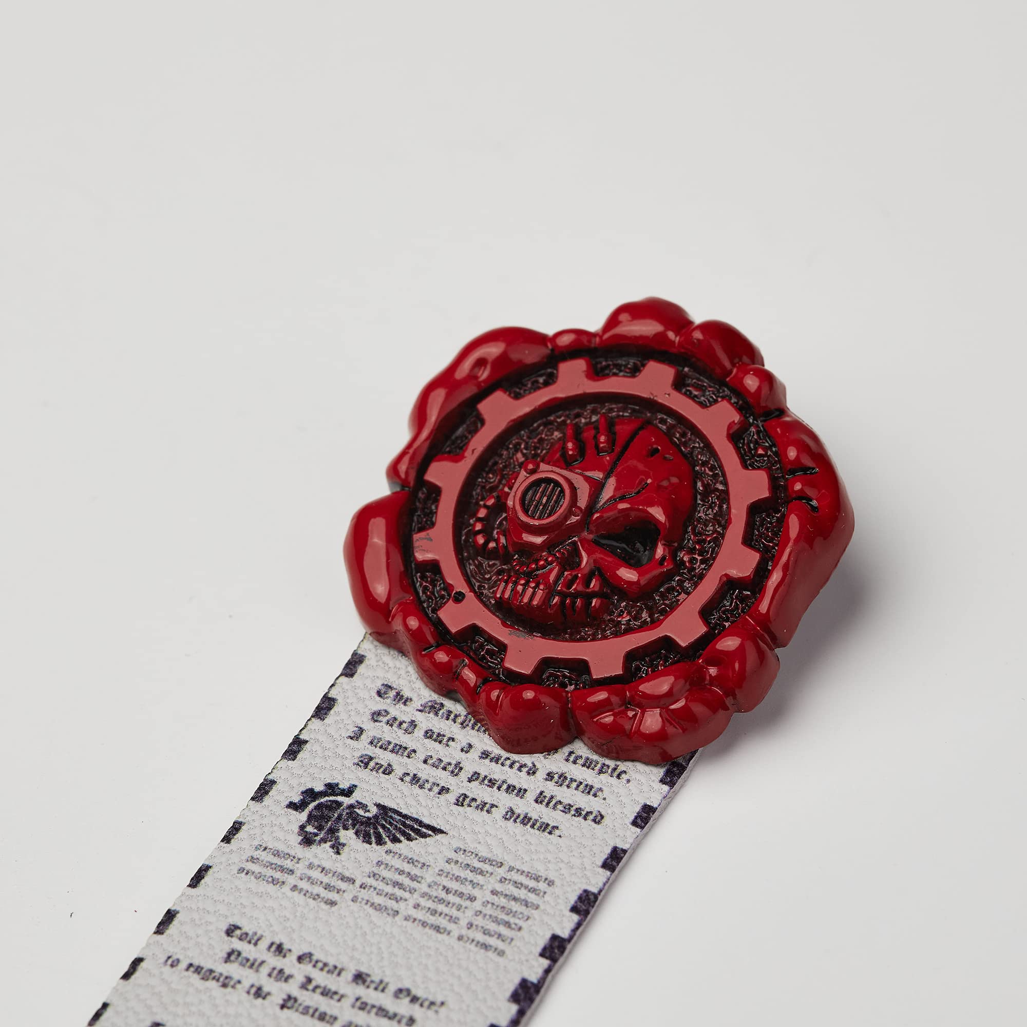 Starforged Compatibile con Warhammer 40k Sigillo di purezza: COG Mechanicus Pin Distintivo/Adesivo 1 PC