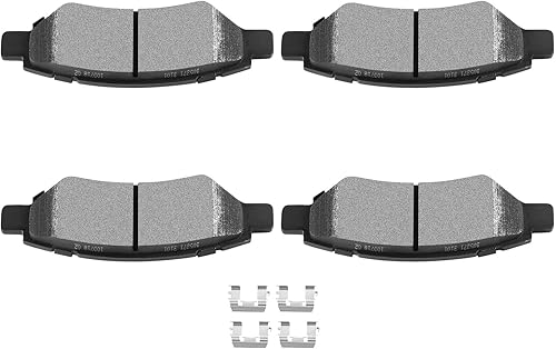 Vista 142 de SCITOO - Juego de pastillas de freno de cerámica