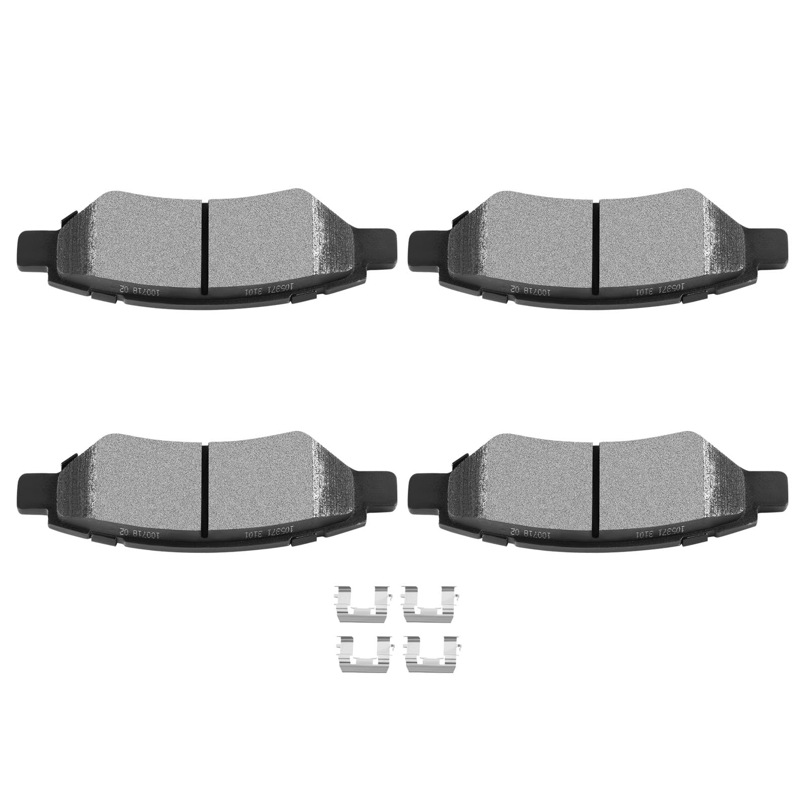 SCITOO D1337 Rear Semi-Metal Brake Pads Sets Fit For Cadillac CTS 2008-2014,For Cadillac SRX 2010-2016,For Chevrolet Camaro 2010-2015