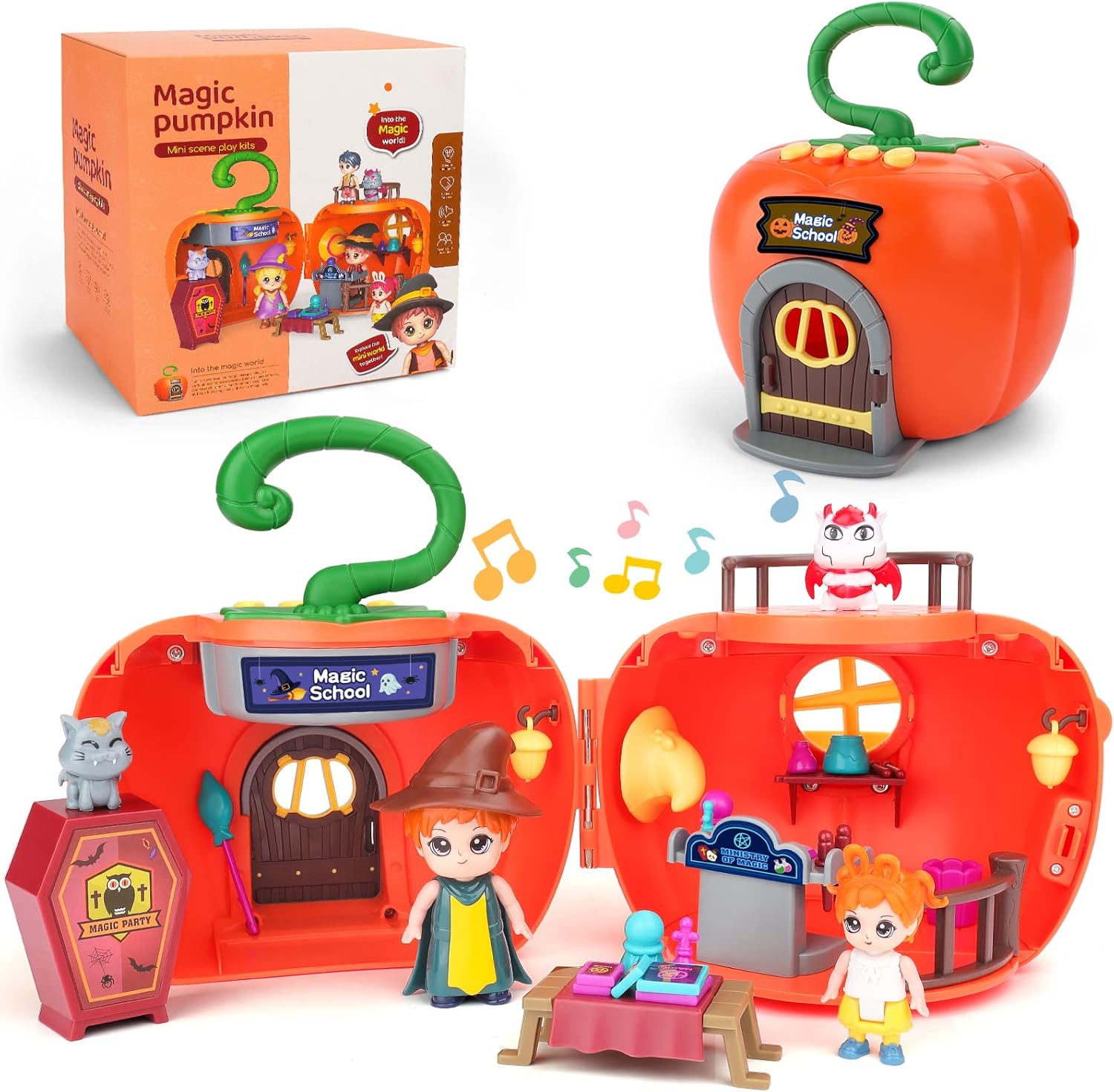 deAO Doll House, Sounds and Lights Toys & Games