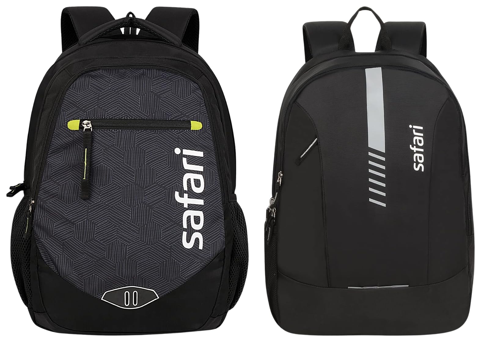 Tribe 35 Ltrs Large Laptop Backpack with 3 Compartments, Water Resistant Fabric - Black (TRIBE19CBBLK) Flash Medium 26L Water Resistant Polyester Casual Standard Backpack - Black-image-29