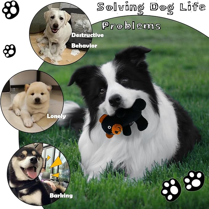 Juguete Squeaky de Peluche para Perro miniatura 6