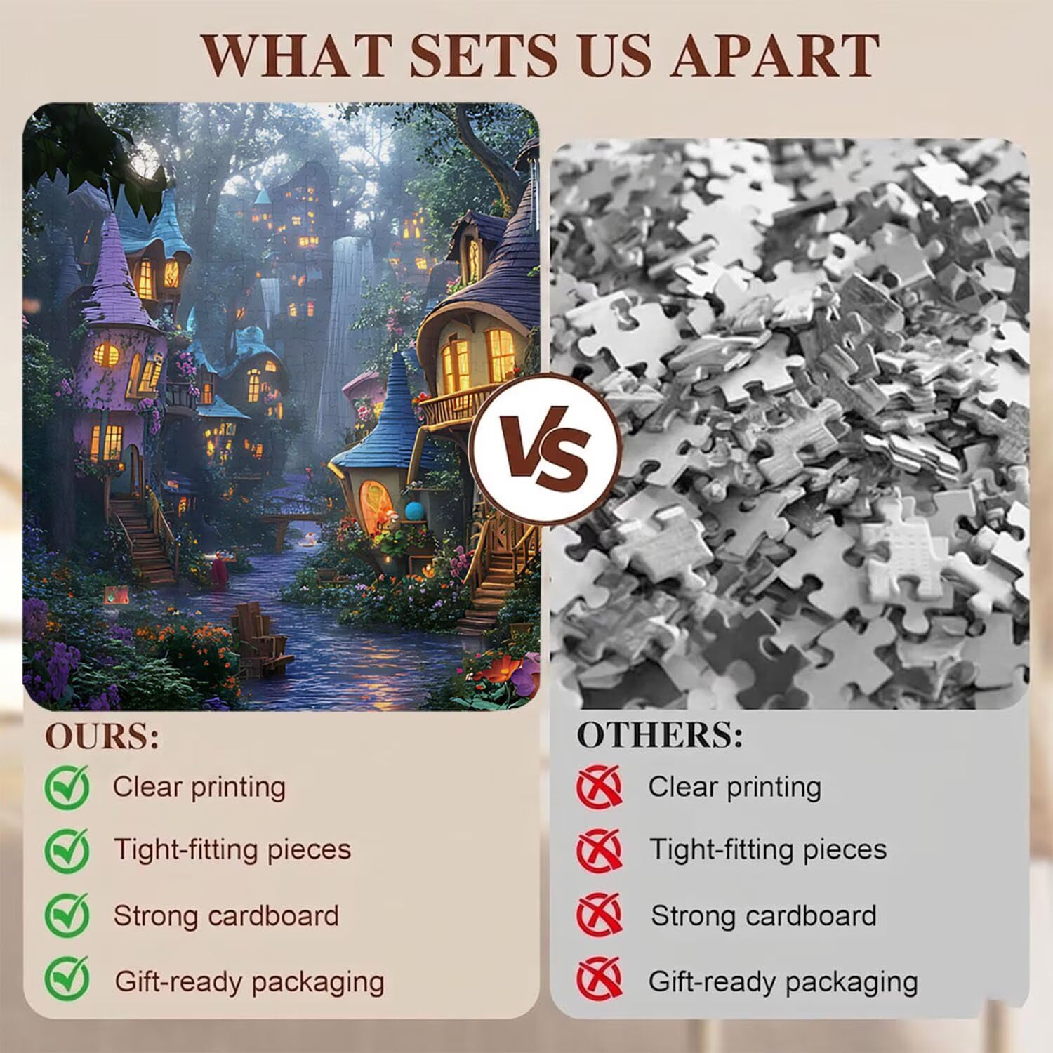 sogno architettura-2 Puzzle 1500 Pezzi per Adulti, Puzzle in Legno - Collezione Classica con Poster Incluso - Sfida di Concentrazione e Passatempo Antistress, Gioco per Famiglia, 87 x 57 cm f0-770