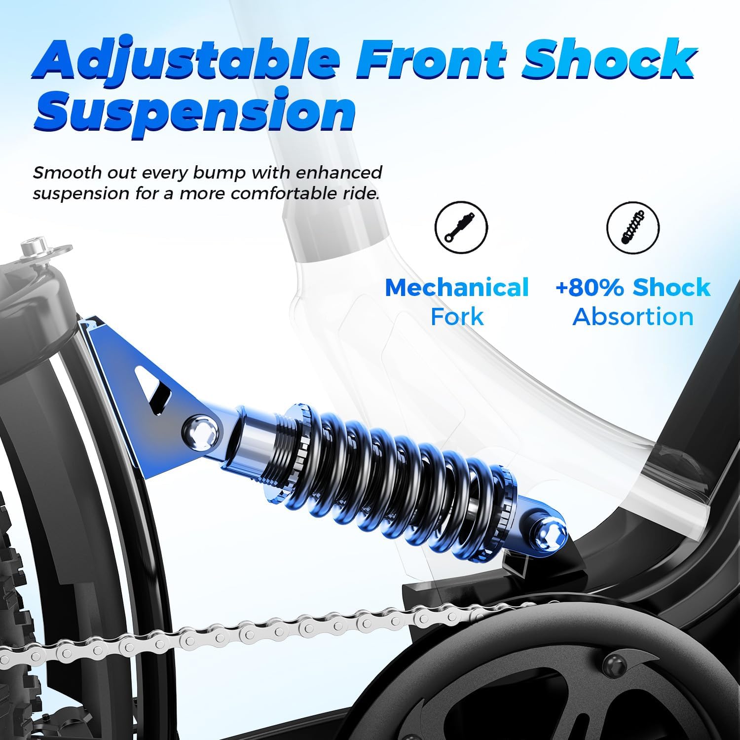 Adjustable Front Shock Suspension