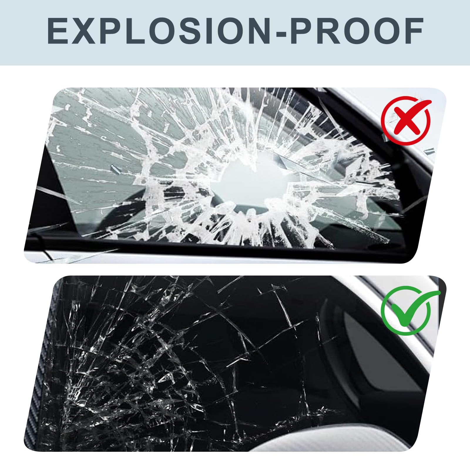Pellicola Oscurante per Auto,50cm x 3m Pellicola Vetri Auto Oscuranti,Protezione Solare per Auto,Antigraffio per il Blocco dei Raggi UV/IR,Calore e Abbagliamento(35% VLT)