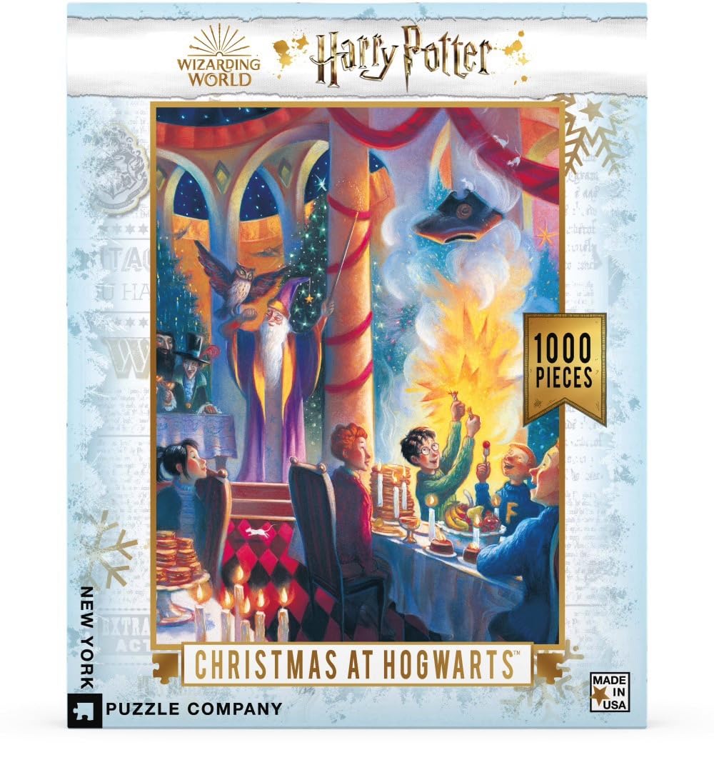 Amazon | New York Puzzle Company - Harry Potter Christmas at
