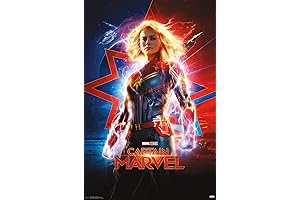Trends International Marvel Cinematic Universe Captain Marvel Poster (14.725" x 22.375")