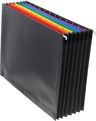 STOBOK Archivadores de carpetas de colores para oficina en casa, suministros para pequeñas empresas, organizador de archivos, organizador de