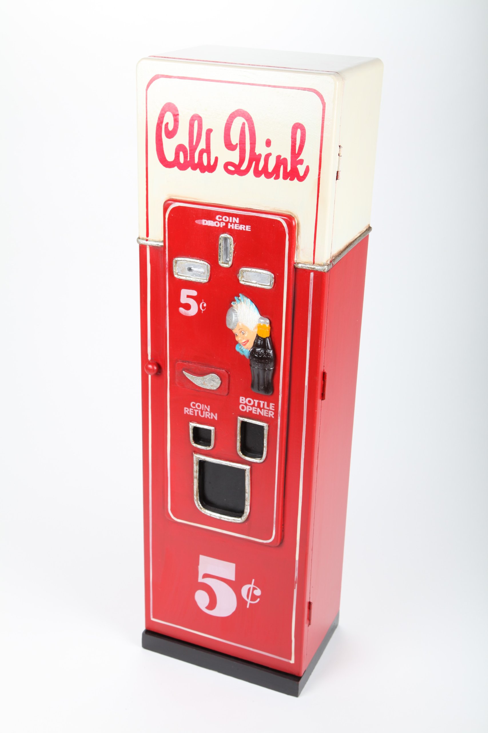 CD/DVD-Schrank "Cold Drinks", H 88 cm, 4 fächer