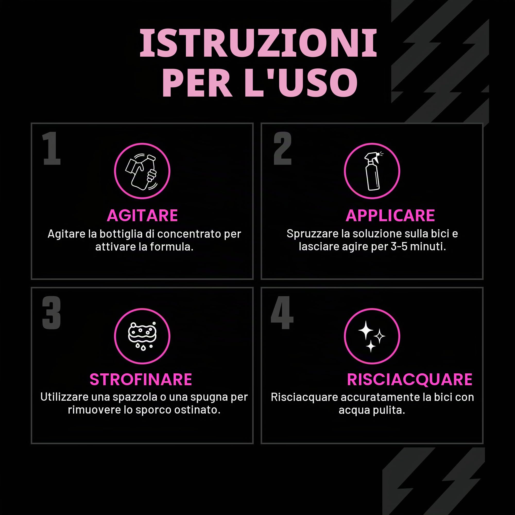 Muc-Off Nano-Tech Motorcycle Cleaner, 5 l - Spray Detergente Moto Biodegradabile ad Azione Rapida - Prodotto Pulizia Moto Sicuro su Tutte le Superfici e Adatto a Tutti i Tipi di Moto