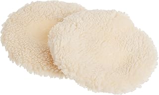 WEN 10A345 Synthetic Wool Polishing Bonnets For 10-Inch Polishers, Two Pack