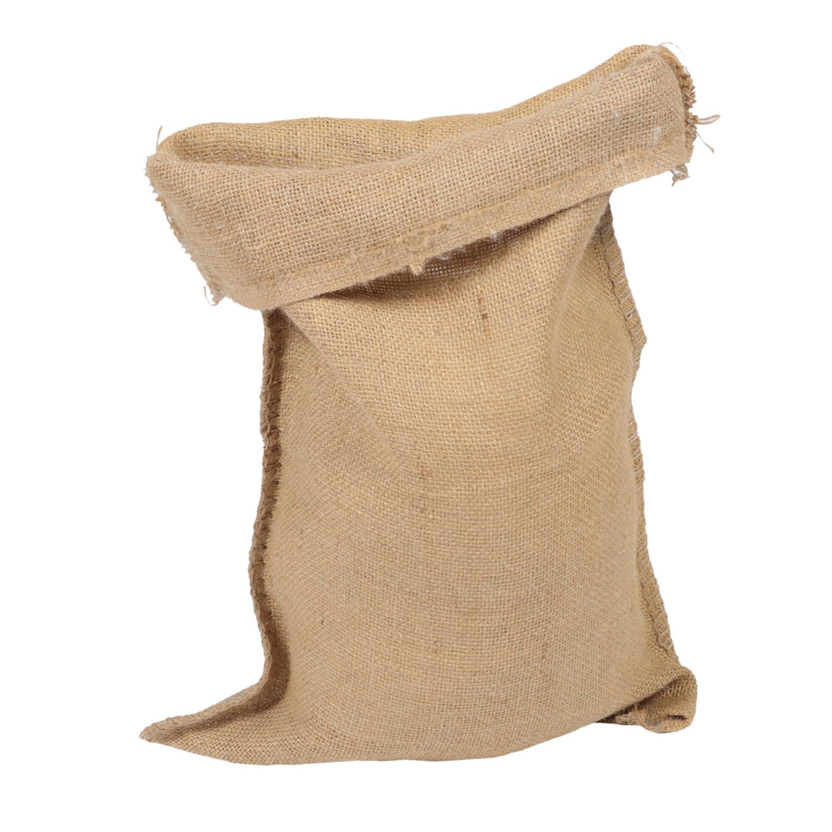 Bolsas de yute grueso de alta capacidad de carga sacos reutilizables para obras y jardín