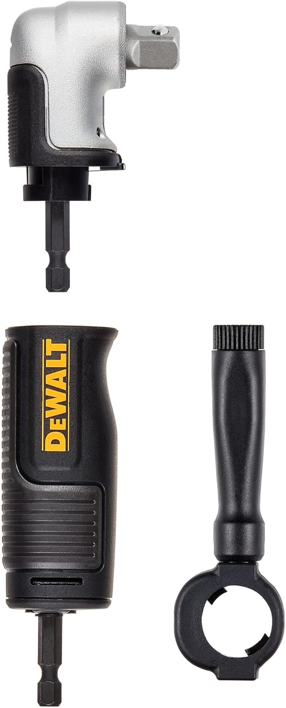 DEWALT FLEXTORQ Right Angle Drive Attachment, 3/8 Inch (DWAMRA38FT