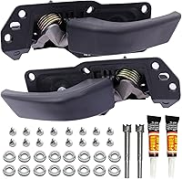 Vista 1 de Kit de reparación de manija de puerta interior (par) compatible con Chevy Silverado GMC Sierra 1500/2500 HD / 3500 HD 2007-2014 compatible con Chevy