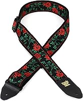 Vista 4 de Ernie Ball Correa de Guitarra Jacquard, Peace Love Dove (P04613)