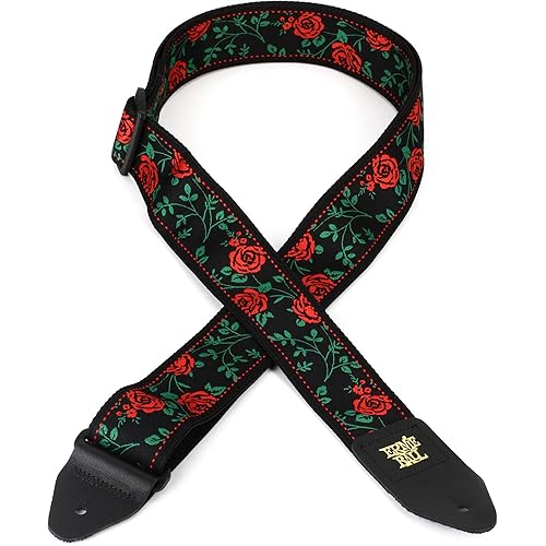 Ernie Ball Jacquard Guitar Strap, Spanish Rose (P05318)