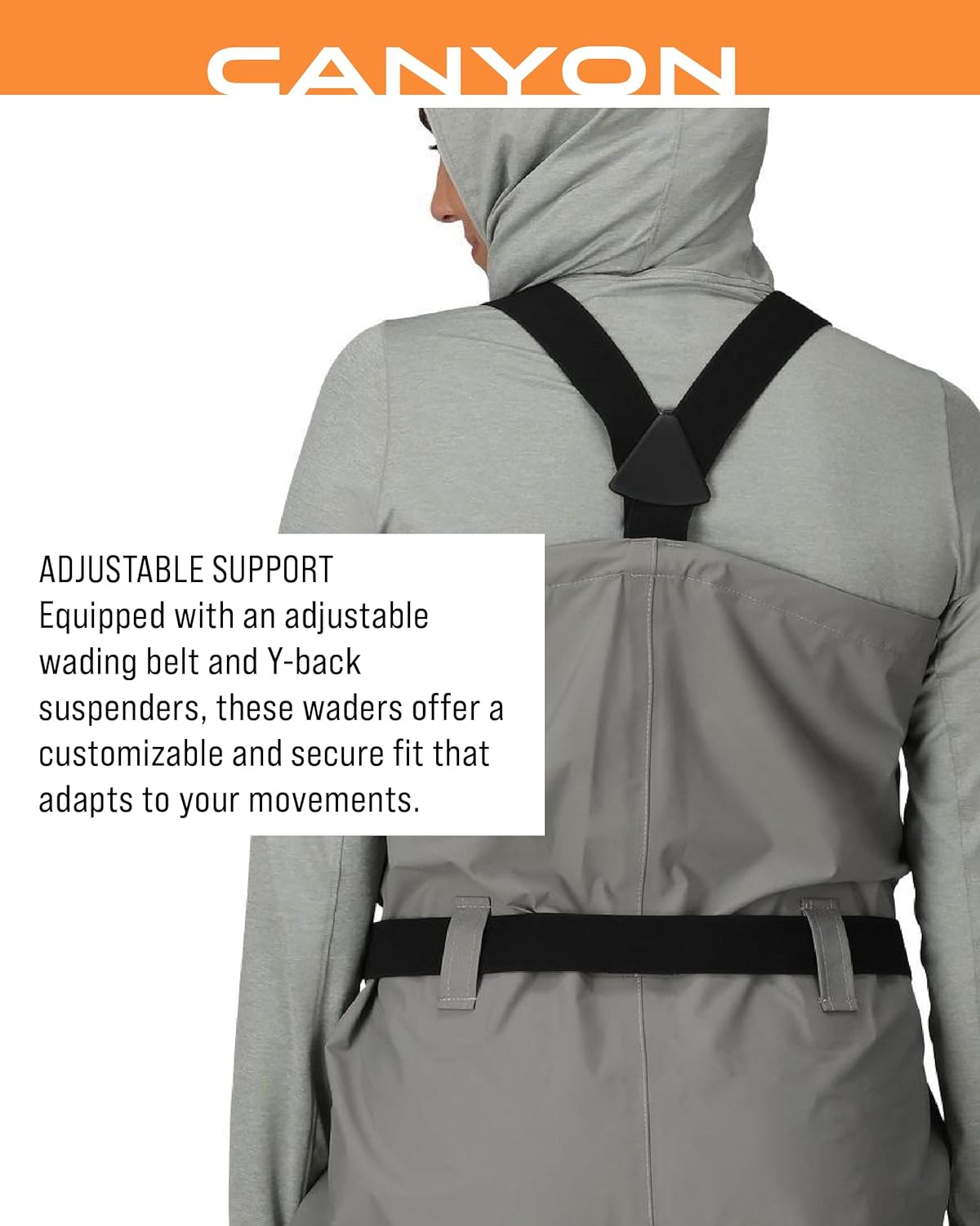 FROGG TOGGS Women's Waterproof Canyon Fishing Stockingfoot Chest Wader for Fishing