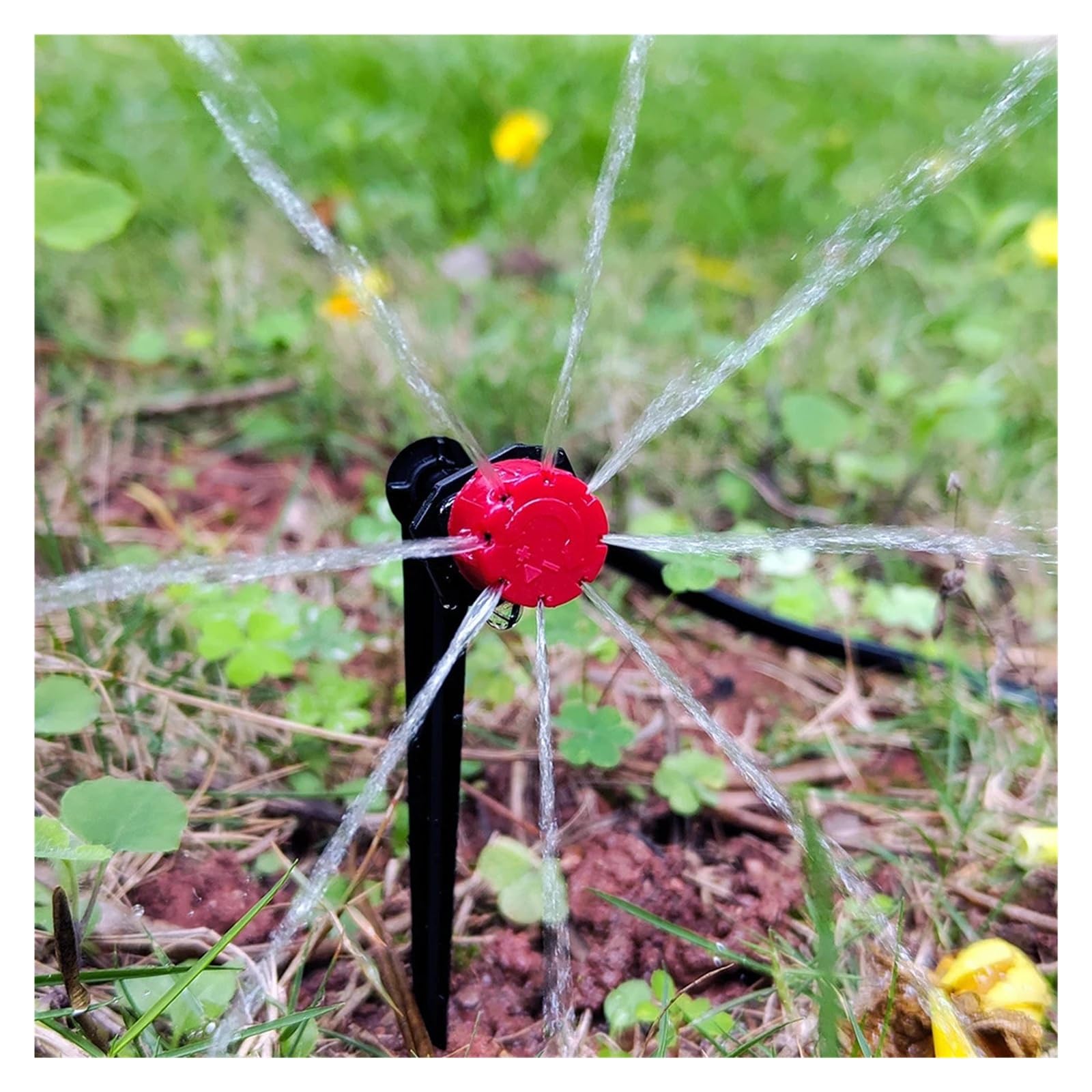 Kit di irrigazione a microgoccia 5-20M Irrigazione da giardino regolabile | Sistema a goccia portatile con gocciolatori regolabili for l'irrigazione del giardino.(20M)