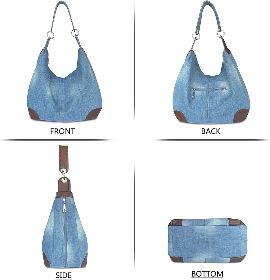 Y2K Vintage Koreaanse Mode Schouder Onderarm Harajuku Ster Tote Denim Tas Keten Dames Tassen Zip Portemonnees Bagutte Handtassen Vrouwen kopen vanaf een prijs van 47
