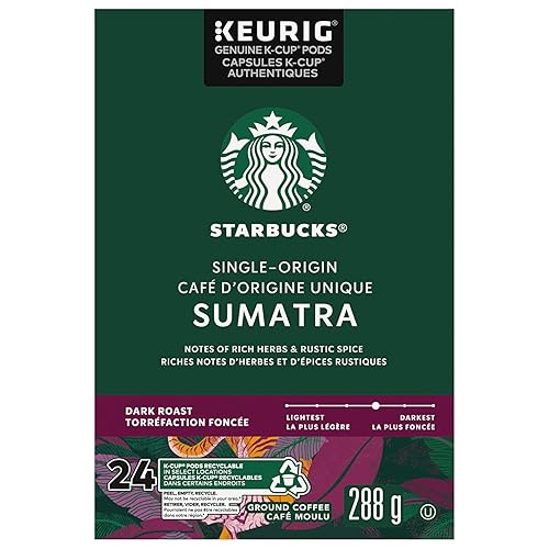 Vista 63 de Starbucks Cápsulas de café K-Cup, café tostado oscuro, tostado italiano, 100% arábica, 1 caja (10 cápsulas)