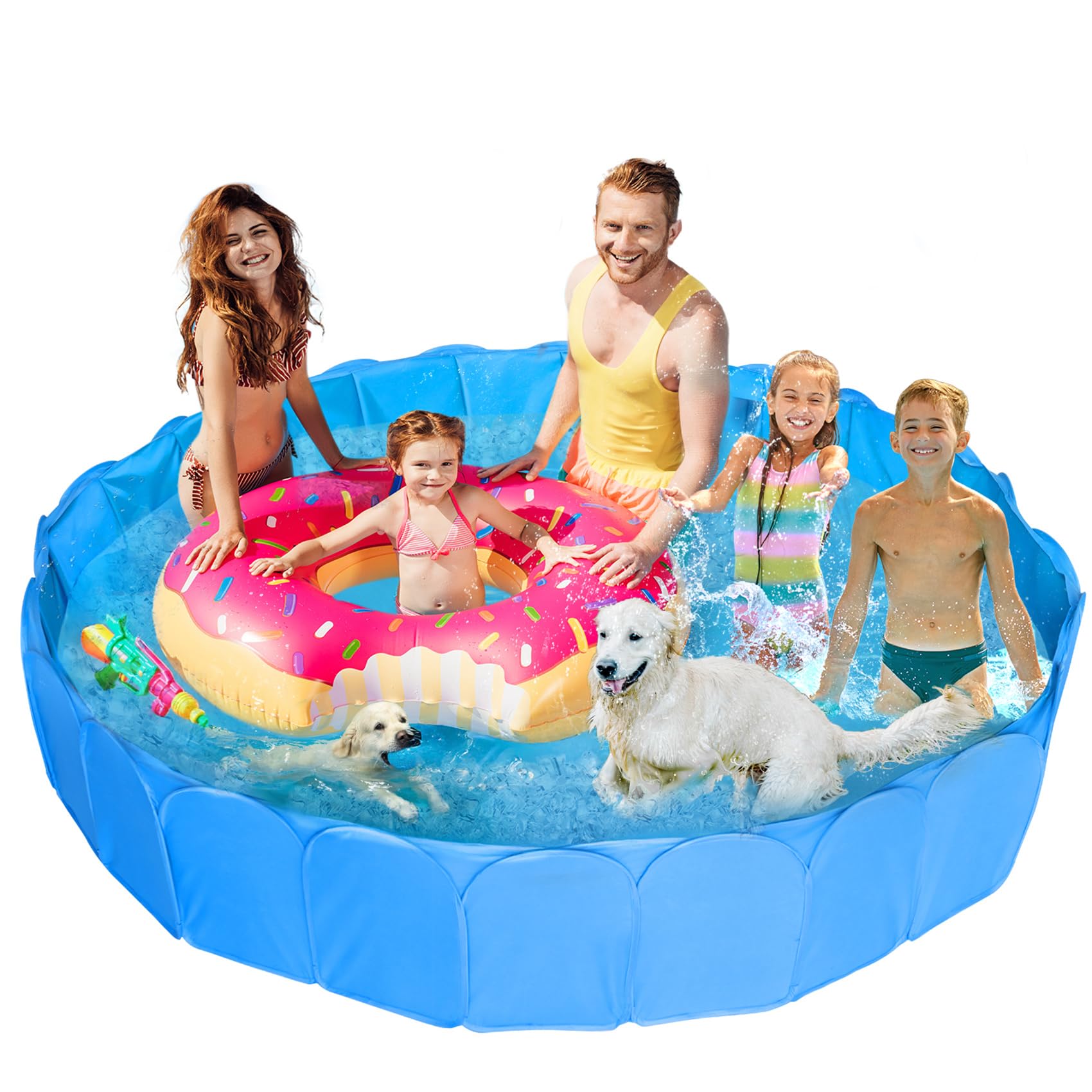 Alvantor Extra Large Foldable Dog Pool