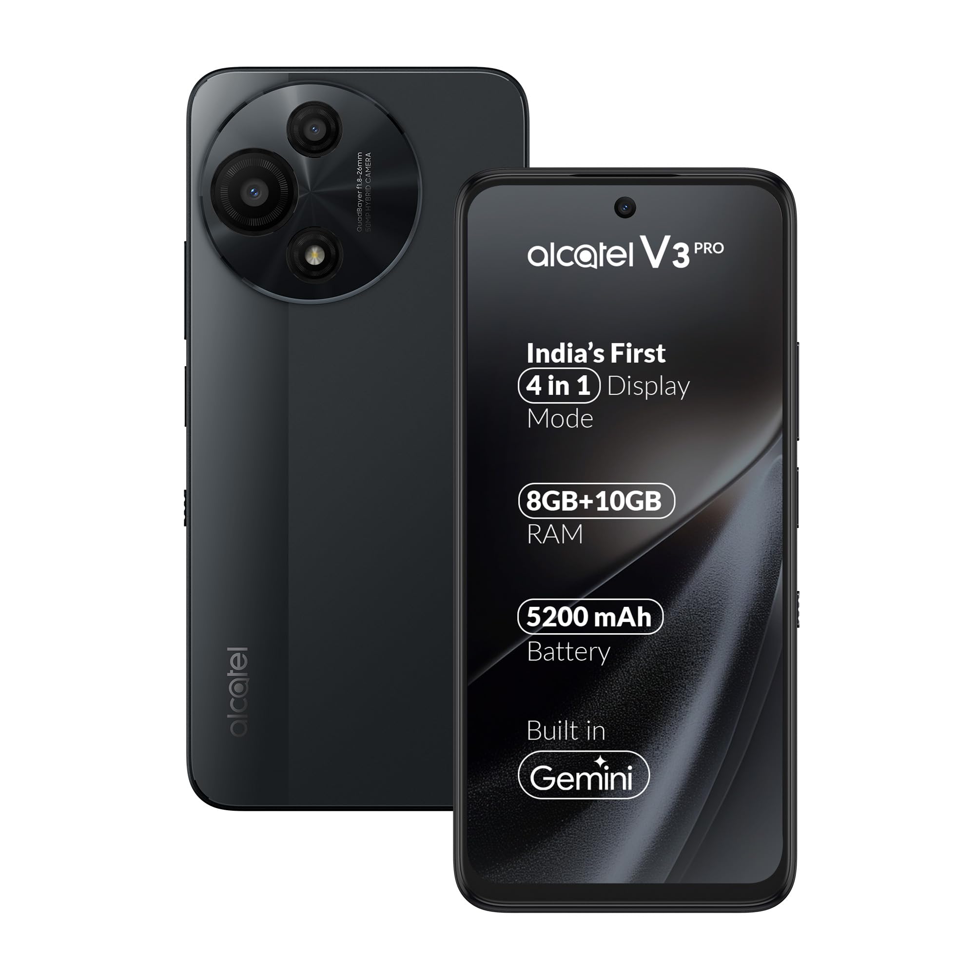 Alcatel V3 Pro 5G 8GB+256GB Metallic Grey - Image 1