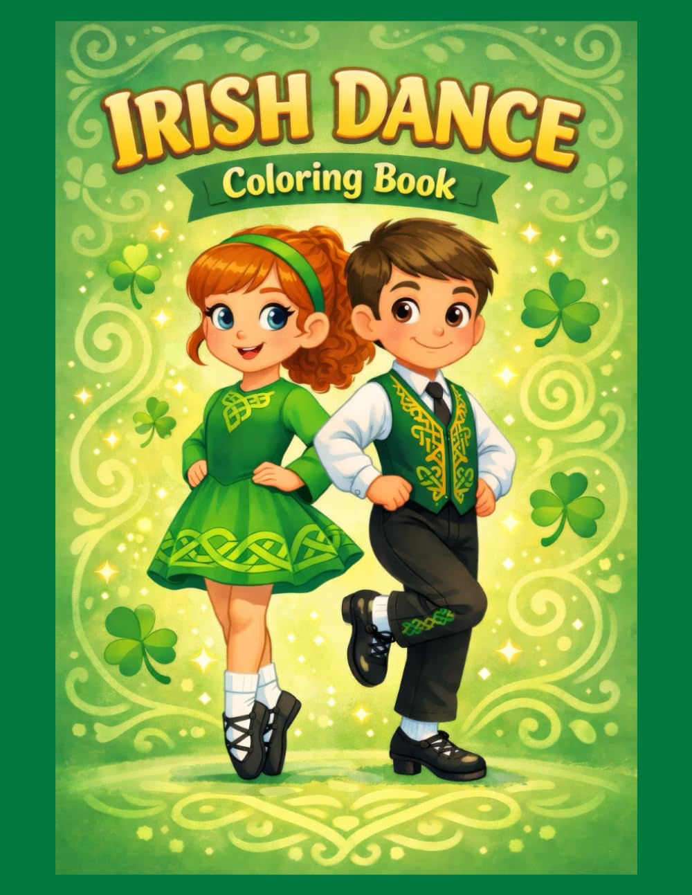Irish Dance Coloring Book (My Irish Dance Journey Series)